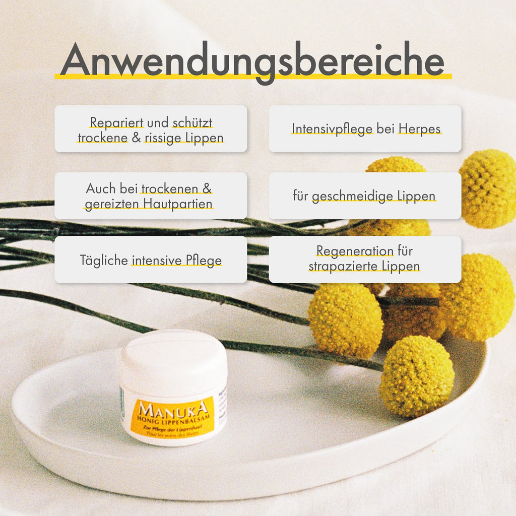 Manuka Honig Lippenbalsam
